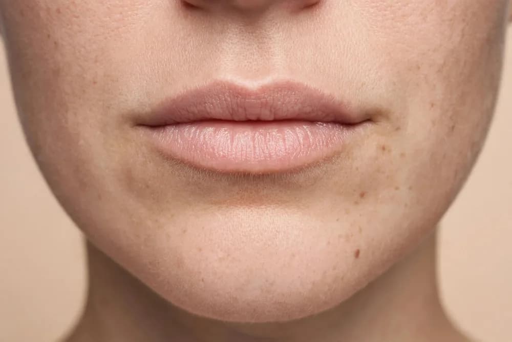 Lip enhancement — after