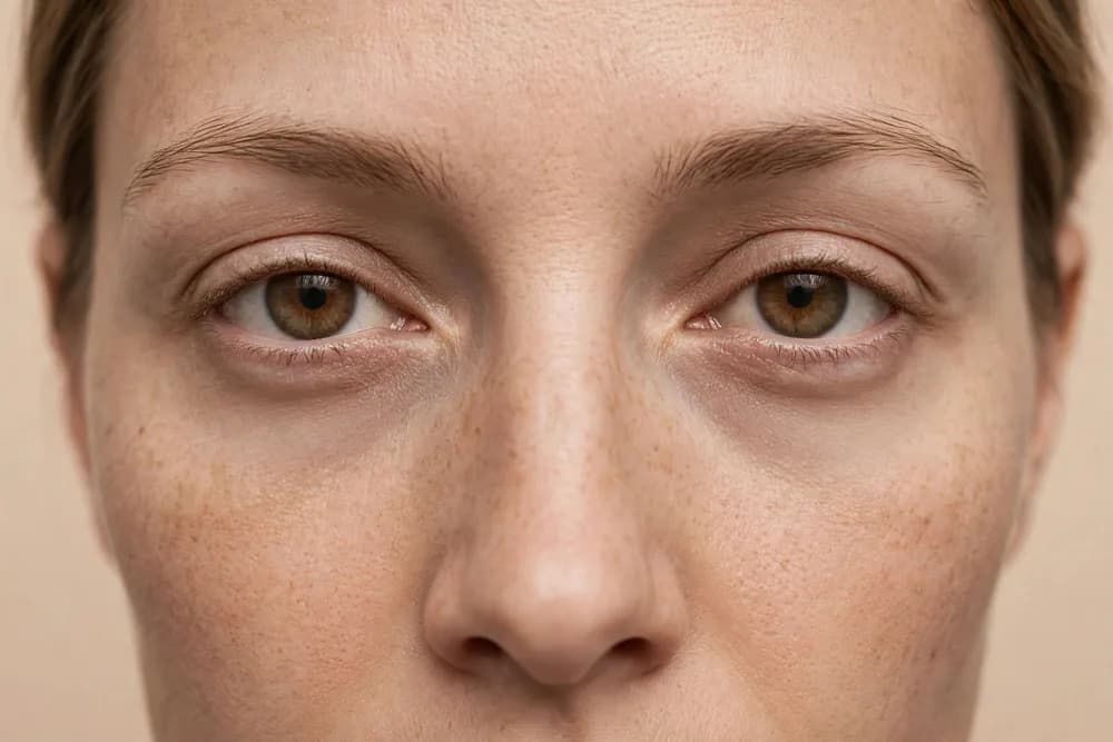 Under-eye rejuvenation — after