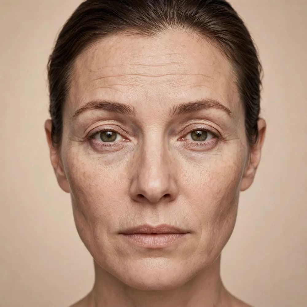 Wrinkle reduction — before