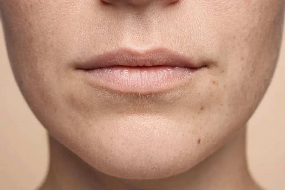 Lip enhancement — before