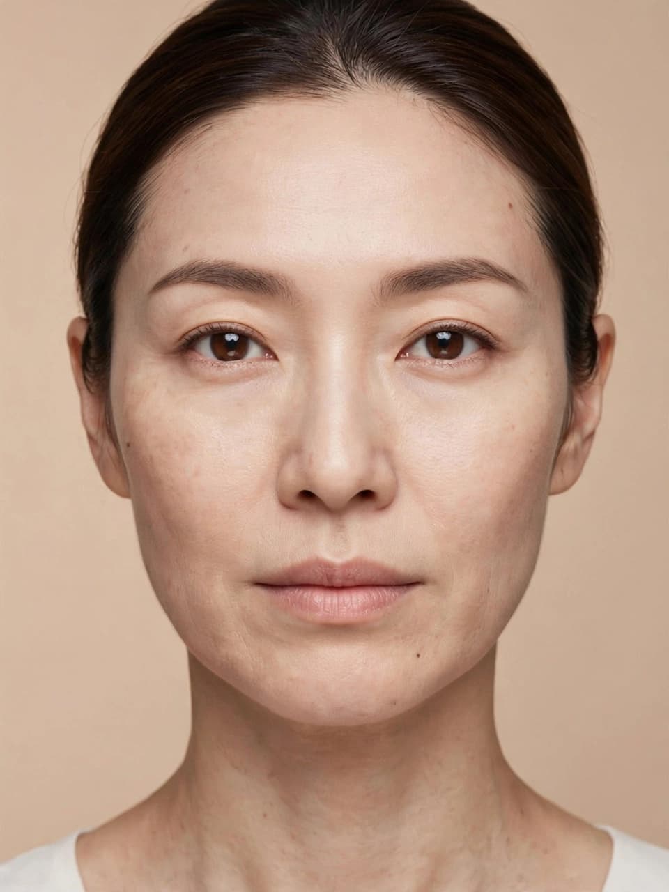 Skin tightening — before